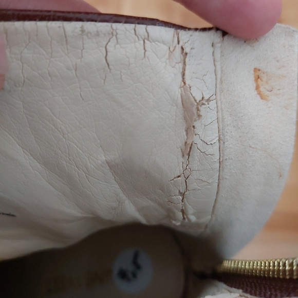 Nine west high heel leather booties size 7.5 - Picture 4 of 14